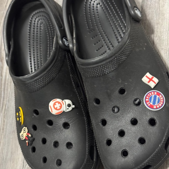 Crocs Size Men's 12, Good condition, Black - Picture 1 of 6
